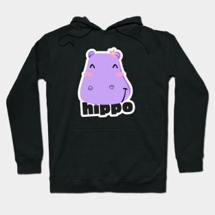 Cute Hippo Hoodie